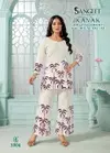 Kanak By Sangeet Linen Cotton Discharge Printed Co Ord Set Exporters In India